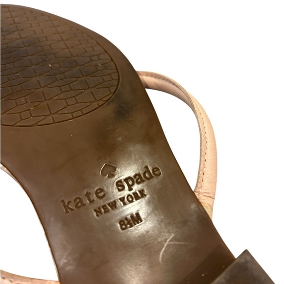 Kate Spade New York Mistic Bow Flip Flops Size 8.5 - Picture 7 of 7